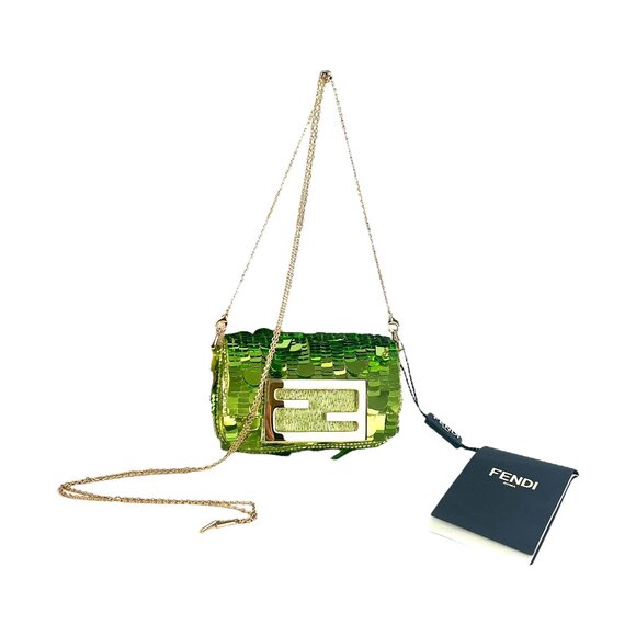 Fendi Nano Sequin Baguette Bag - Picture 1 of 9